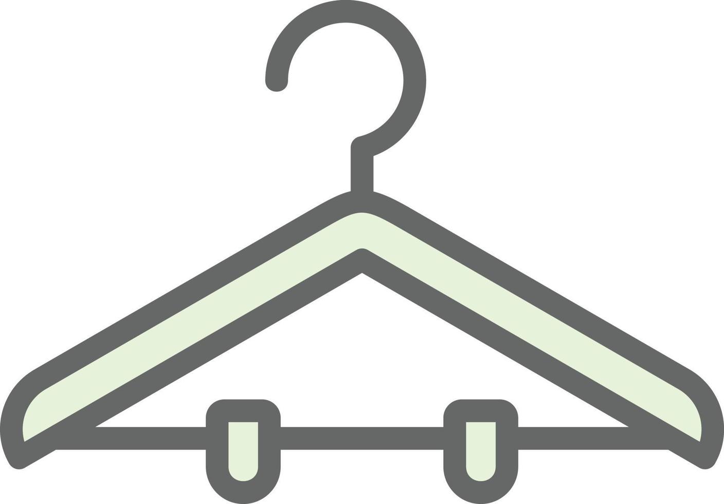 Clothes Hanger Vector Icon Design