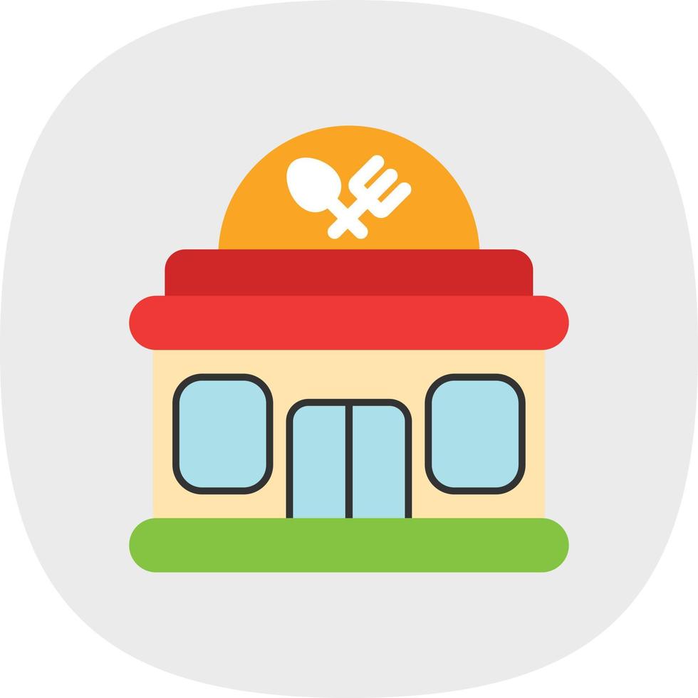 diseño de icono de vector de restaurante