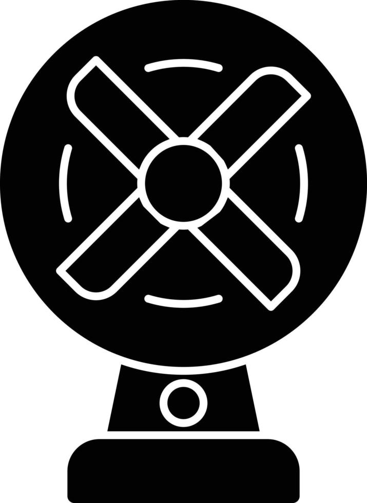 Fan Glyph Icon vector