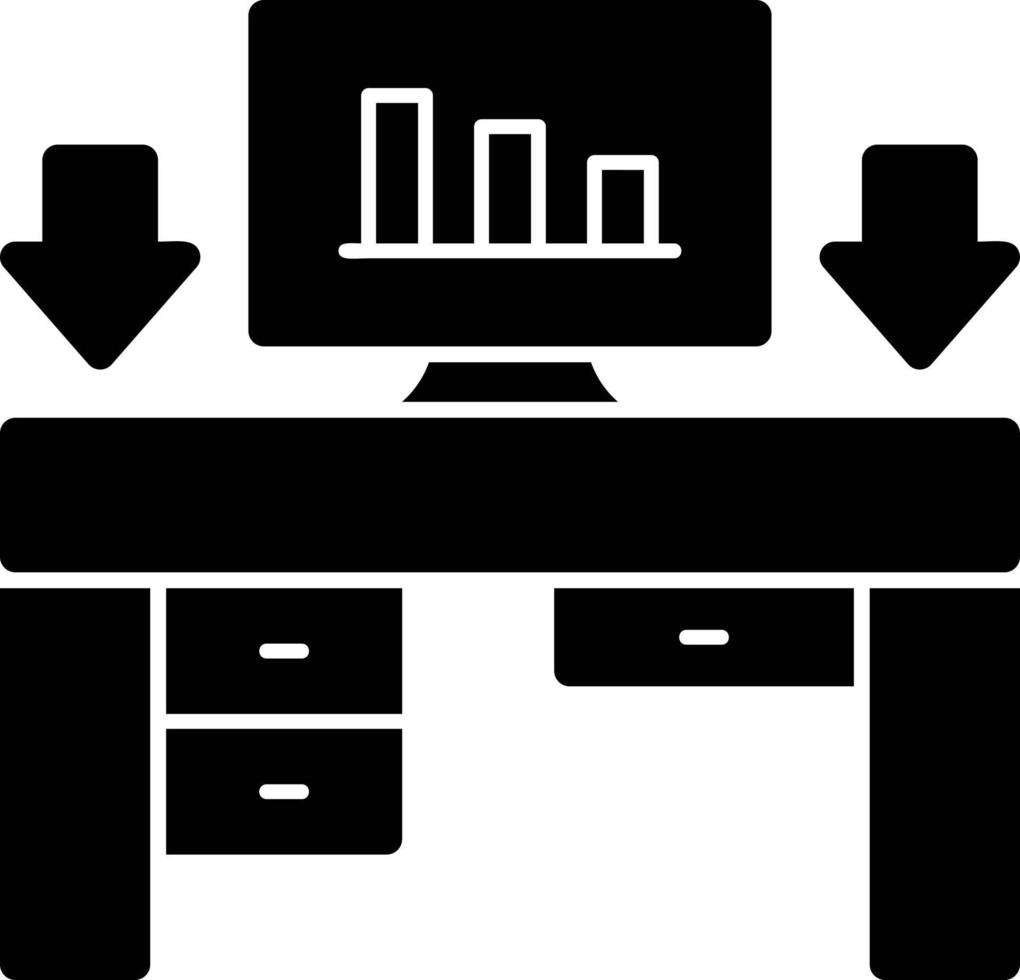 Low Performance Glyph Icon vector