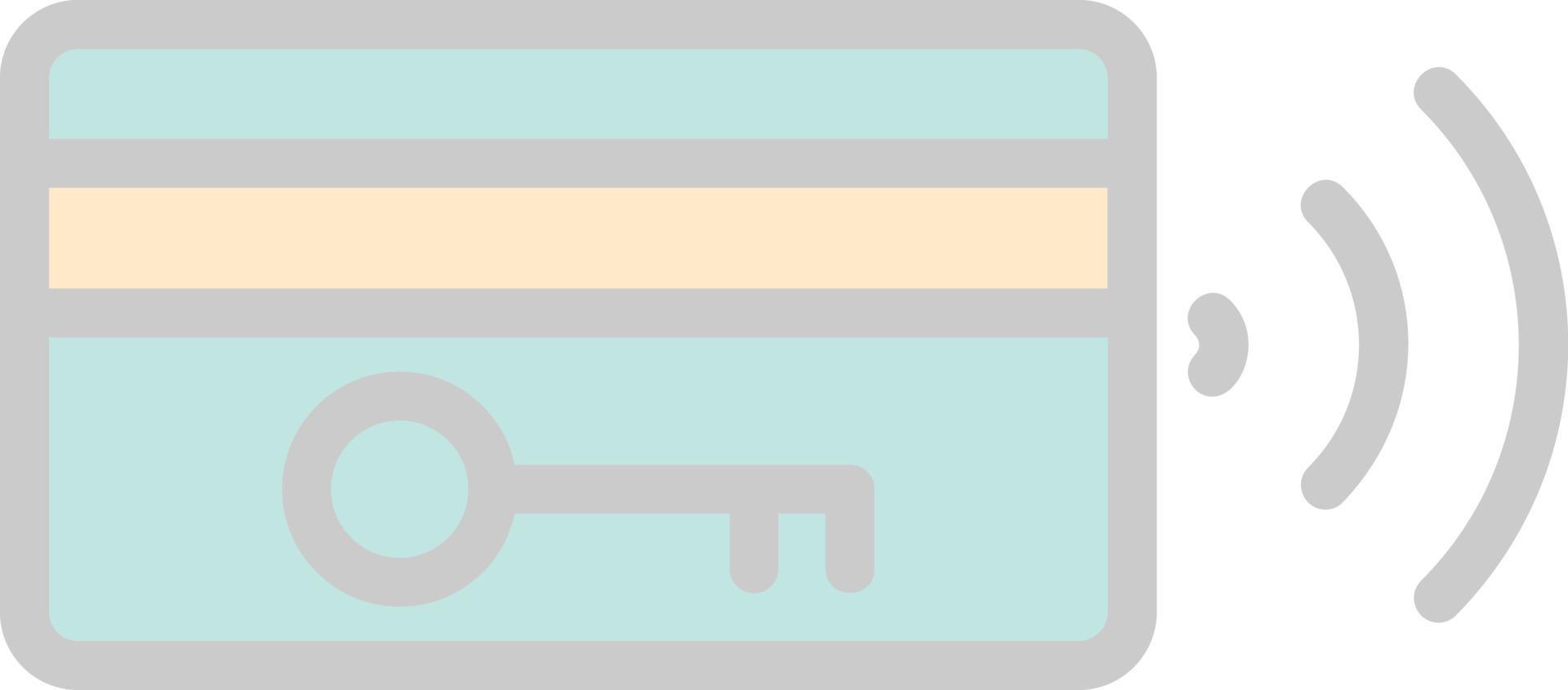 Room Key Vector Icon Design