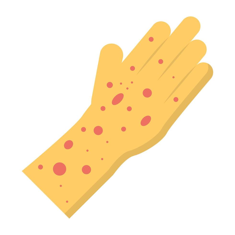 Trendy Chickenpox Concepts vector