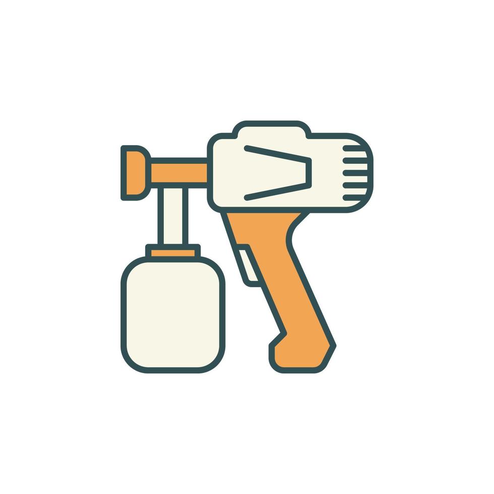 Vector Paint Sprayer concept colored icon 14762204 Vector Art at Vecteezy