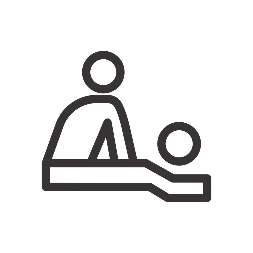 beauty and spa icon, beauty treatment, relaxation, hot spring. vector