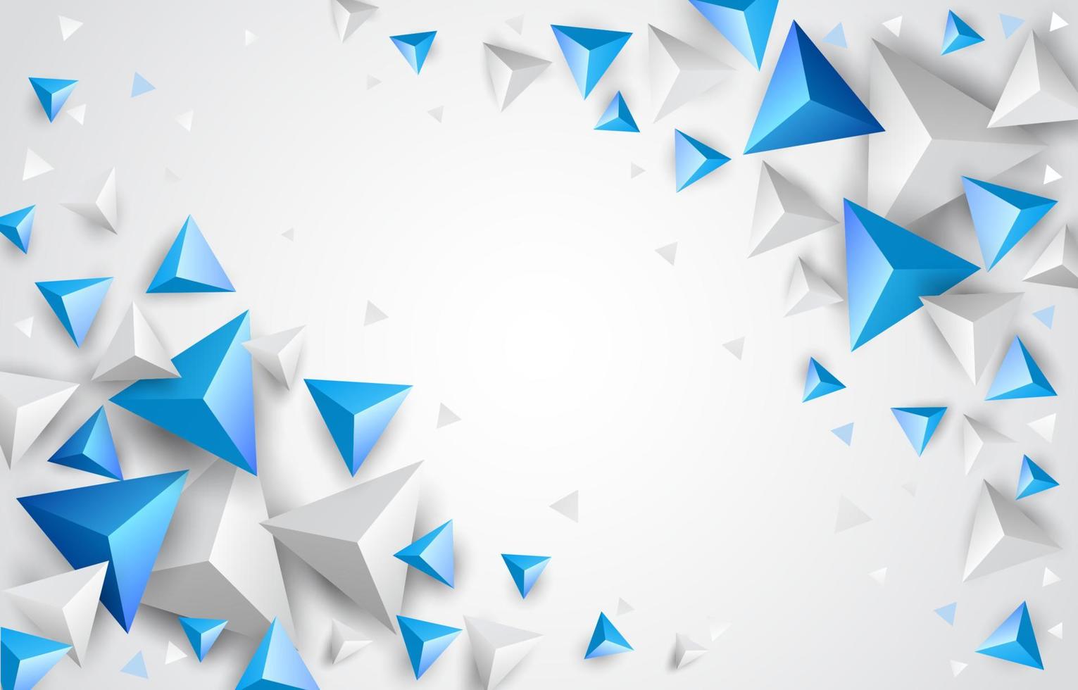 Modern Triangular Abstract vector