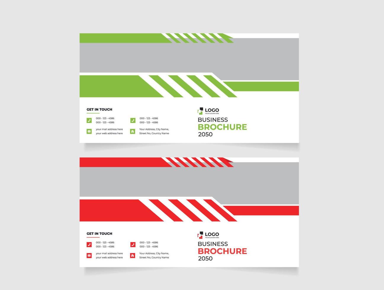 square Corporate Brochure creative design. Multipurpose template with cover design vector template