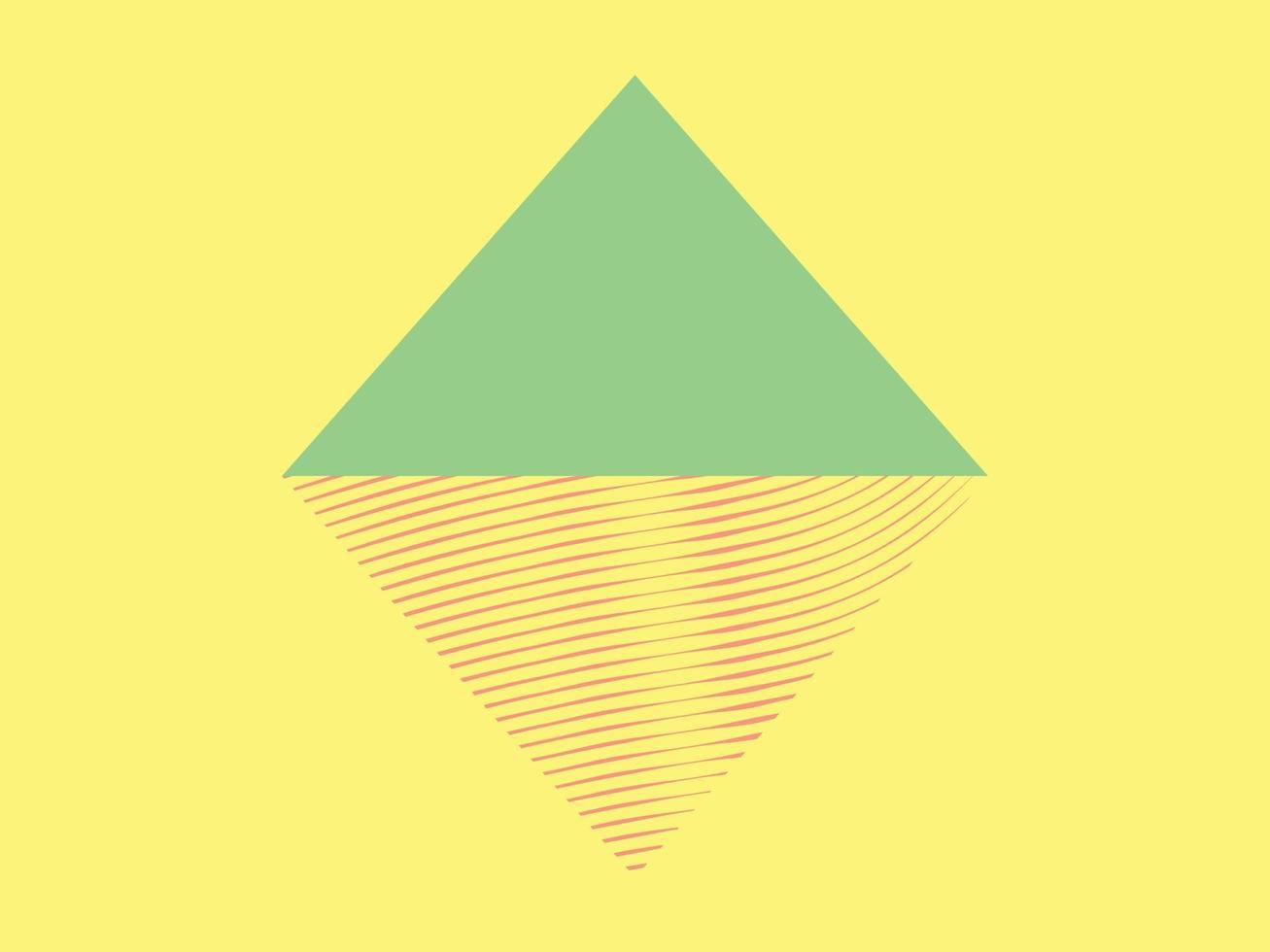 Abstract triangle and seamless line background illustration for print, wallpaper, decoration, and many more. vector