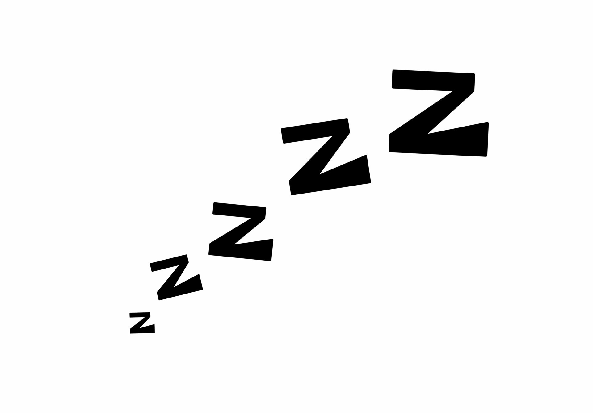 zzz sleeping icon isolated on white background 14764028 Vector Art at