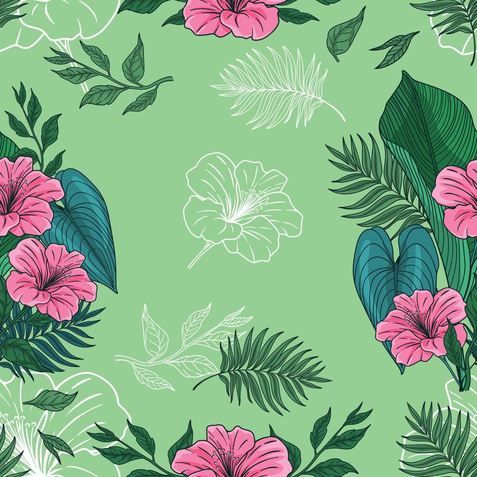 Floral Seamless Background vector