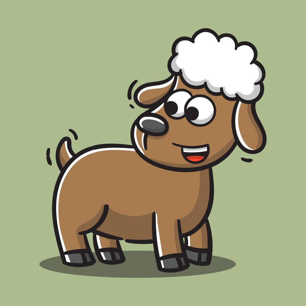 cute cartoon dog on brown color vector illustration 14765987 Vector Art at Vecteezy cute cartoon dog on brown color vector illustration 14765987 Vector Art at Vecteezy