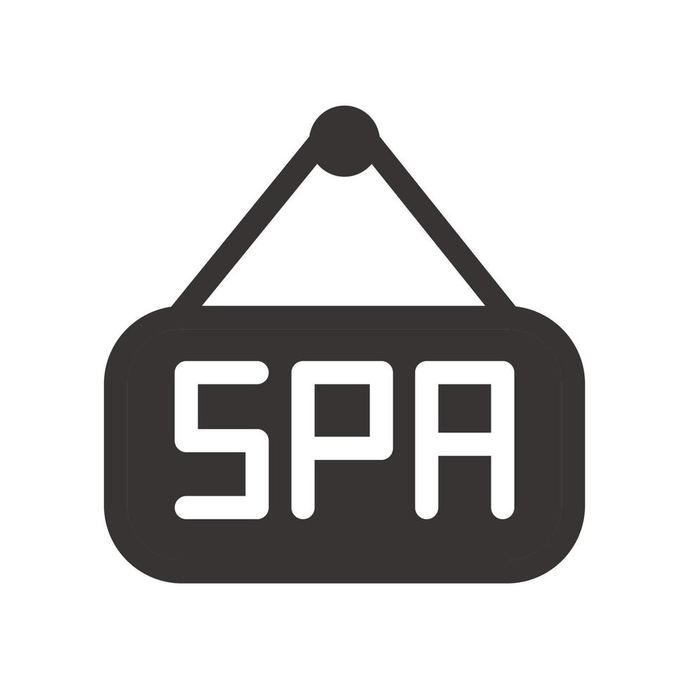 beauty and spa icon. vector design care for female beauty body