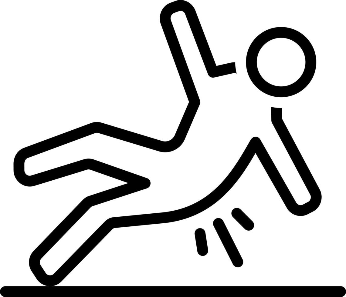 line icon for slip vector