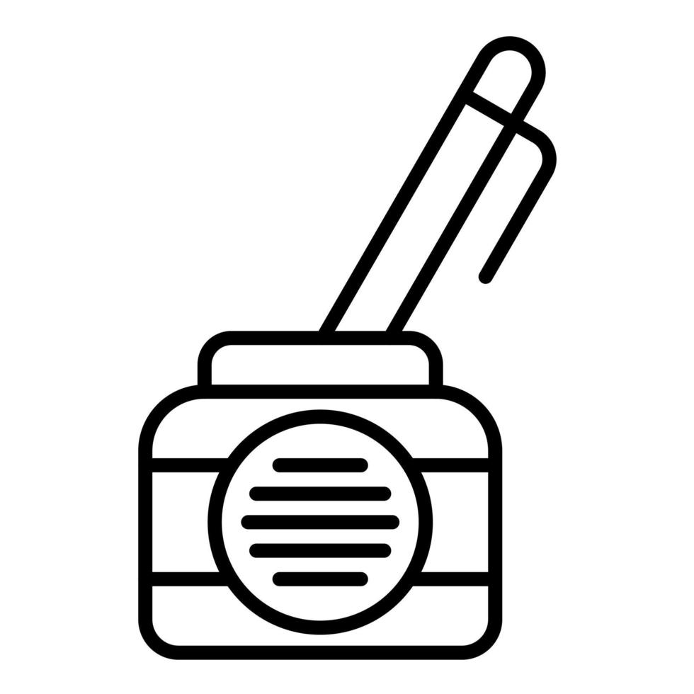 Pen And Ink Line Icon vector