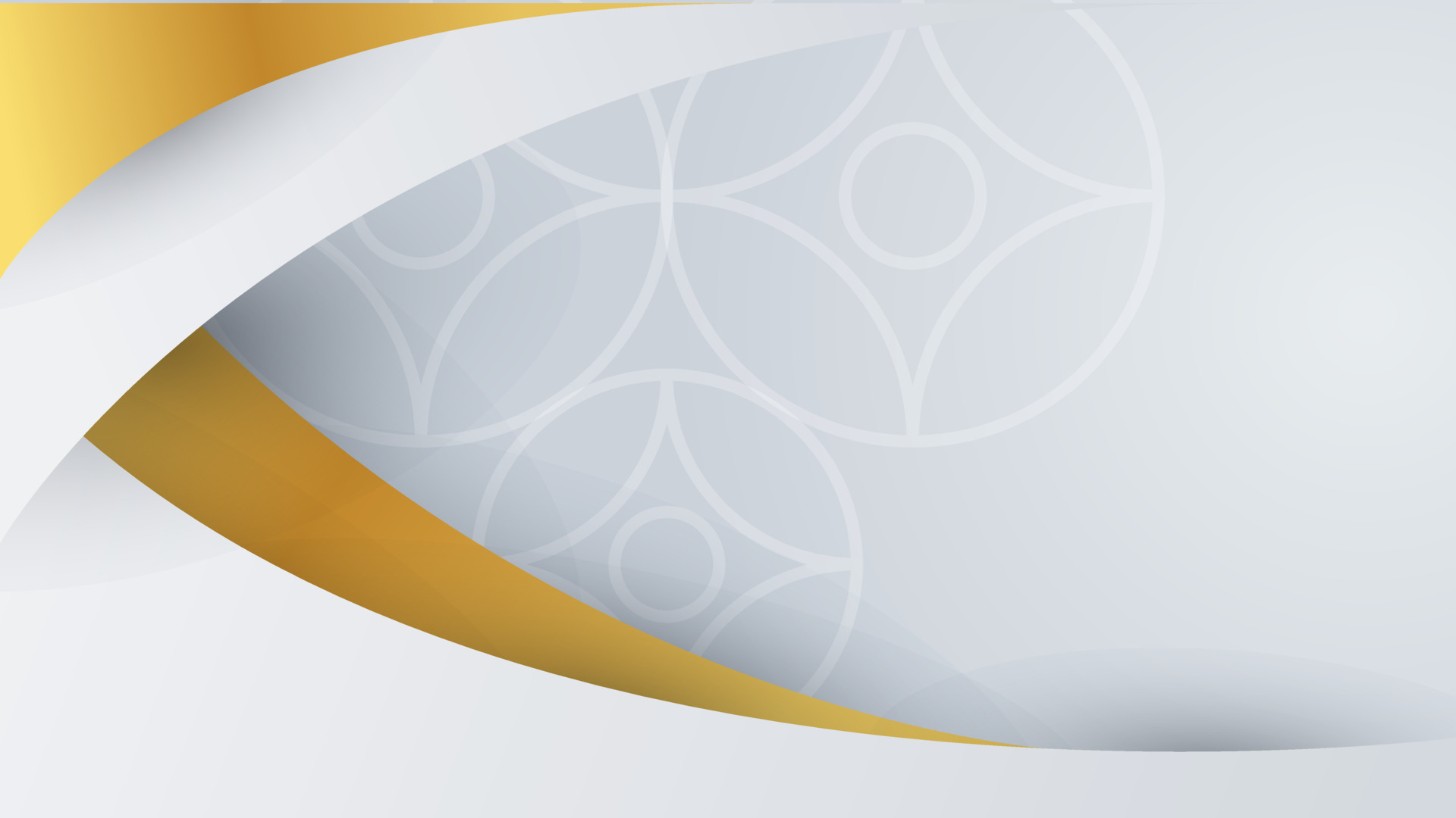 White and gold background with luxury abstract geometric shapes