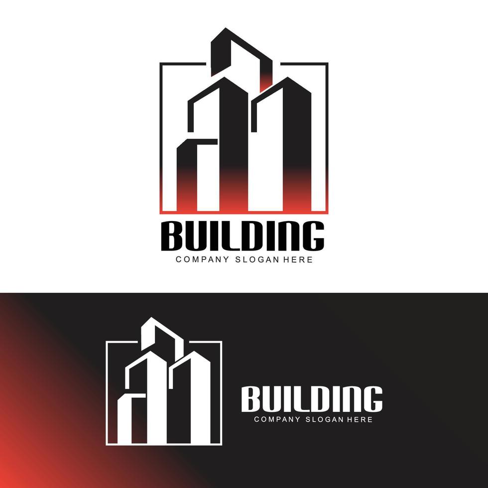 Home Design Logo, Building Logo, Property And Construction Company Icon vector