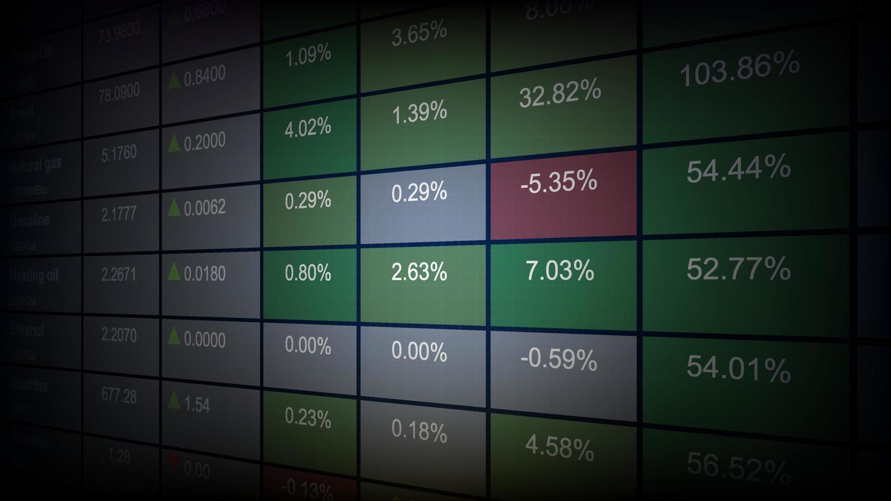 abstract background of stock market The commodity Economic prices index table vector