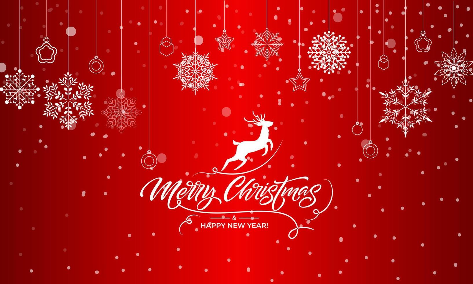 Merry Christmas background. Winter Holiday Posters or banners design in modern realistic style vector