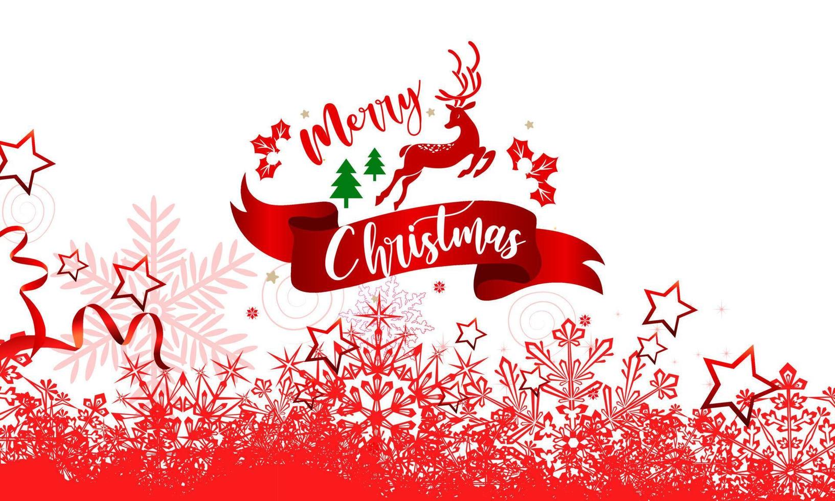 Merry Christmas background. Winter Holiday Posters or banners design in modern realistic style vector