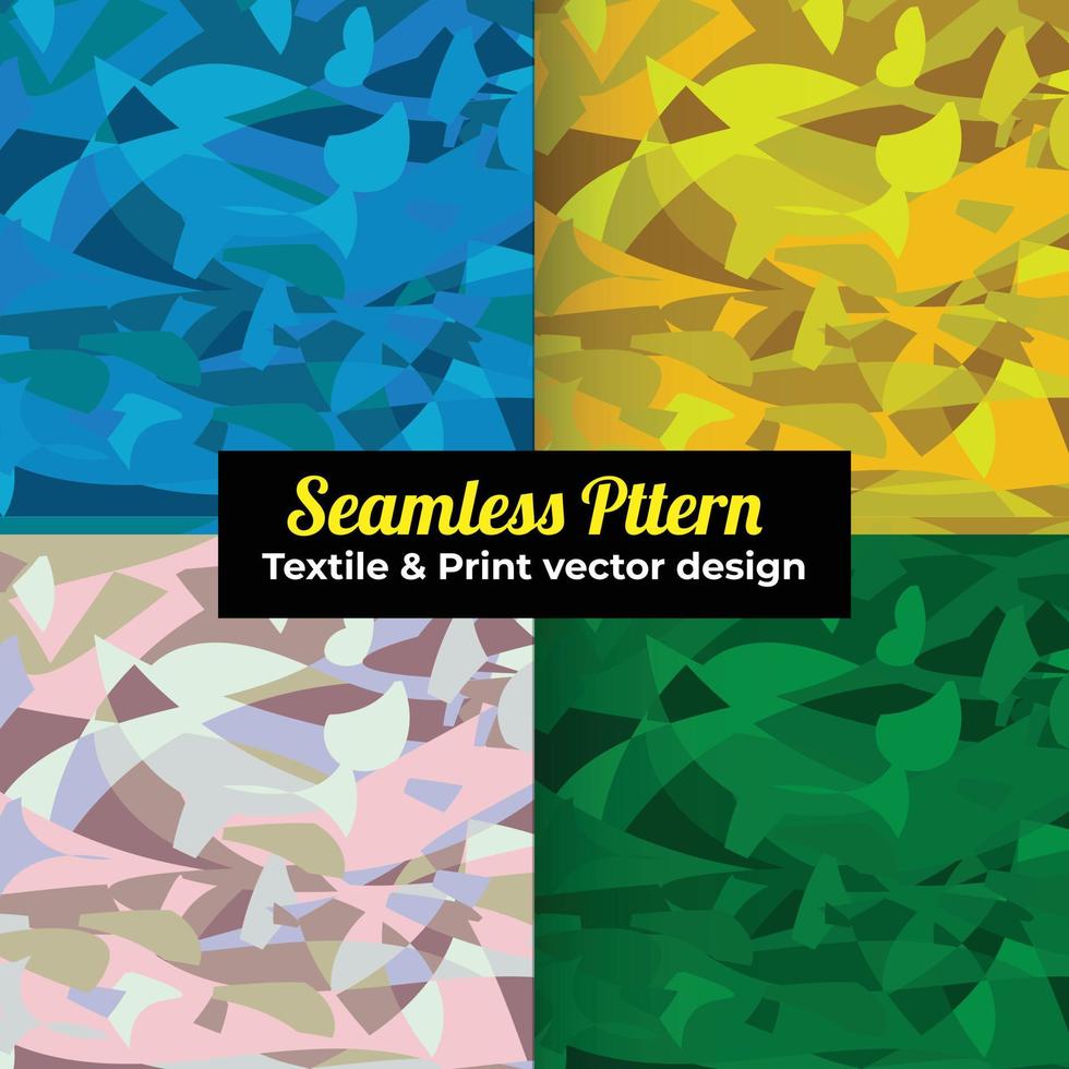 seamless textile repeat fabric vector watercolor or Geometric modern unique pattern design