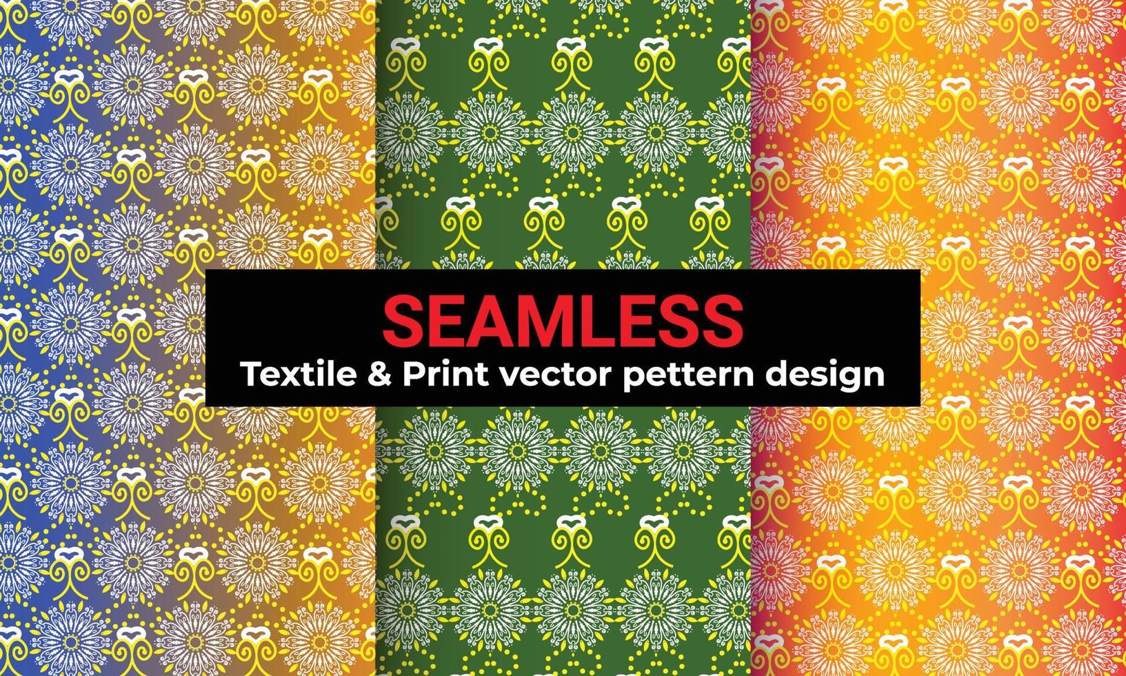 seamless textile repeat fabric vector watercolor or Geometric modern unique pattern design