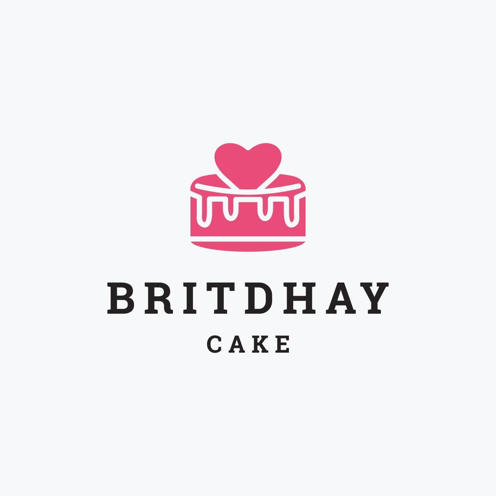 Sweet Cake Logo Cupcake Logo Icon vector
