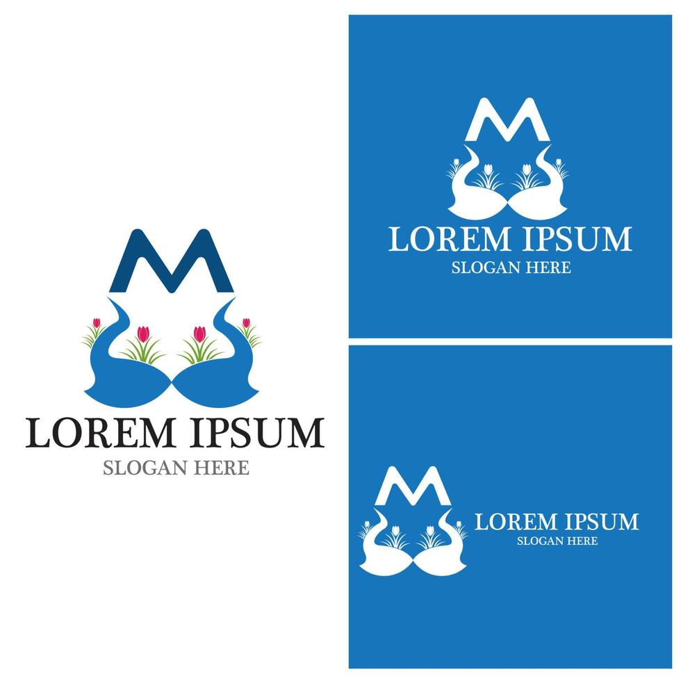 River mountain vector icon illustration design