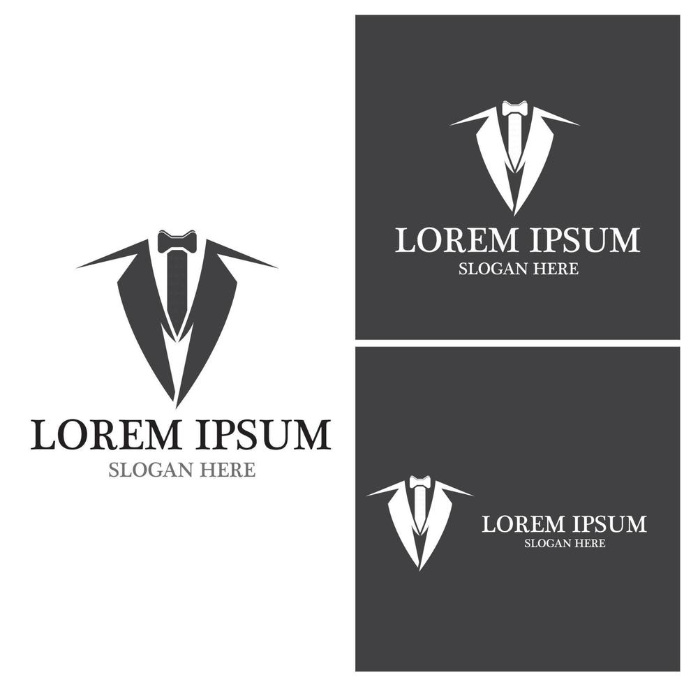 Tuxedo icon and symbol vector template
