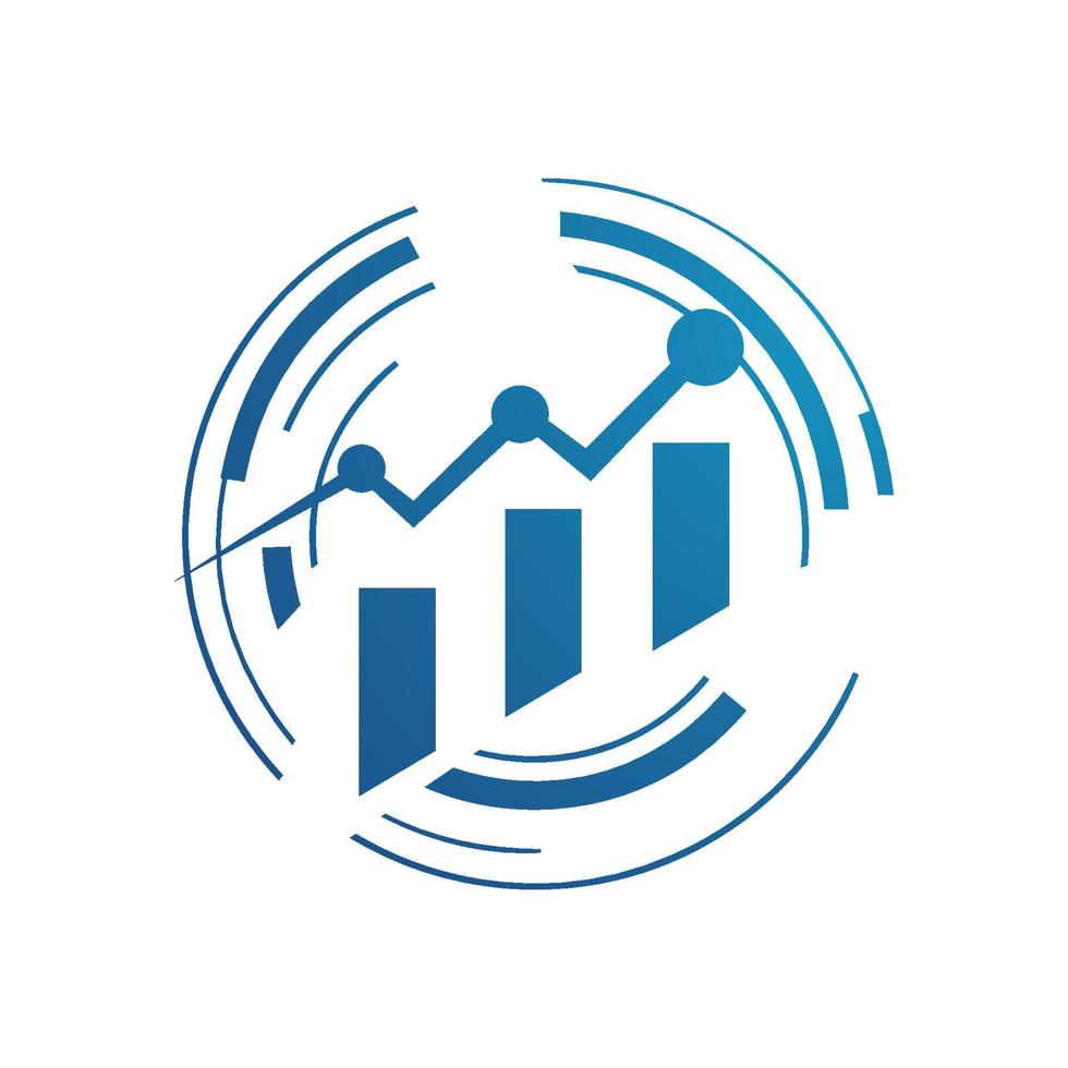 gráfico de venta de tecnología económica optimización de motor de búsqueda seo logo vector icono logotipo