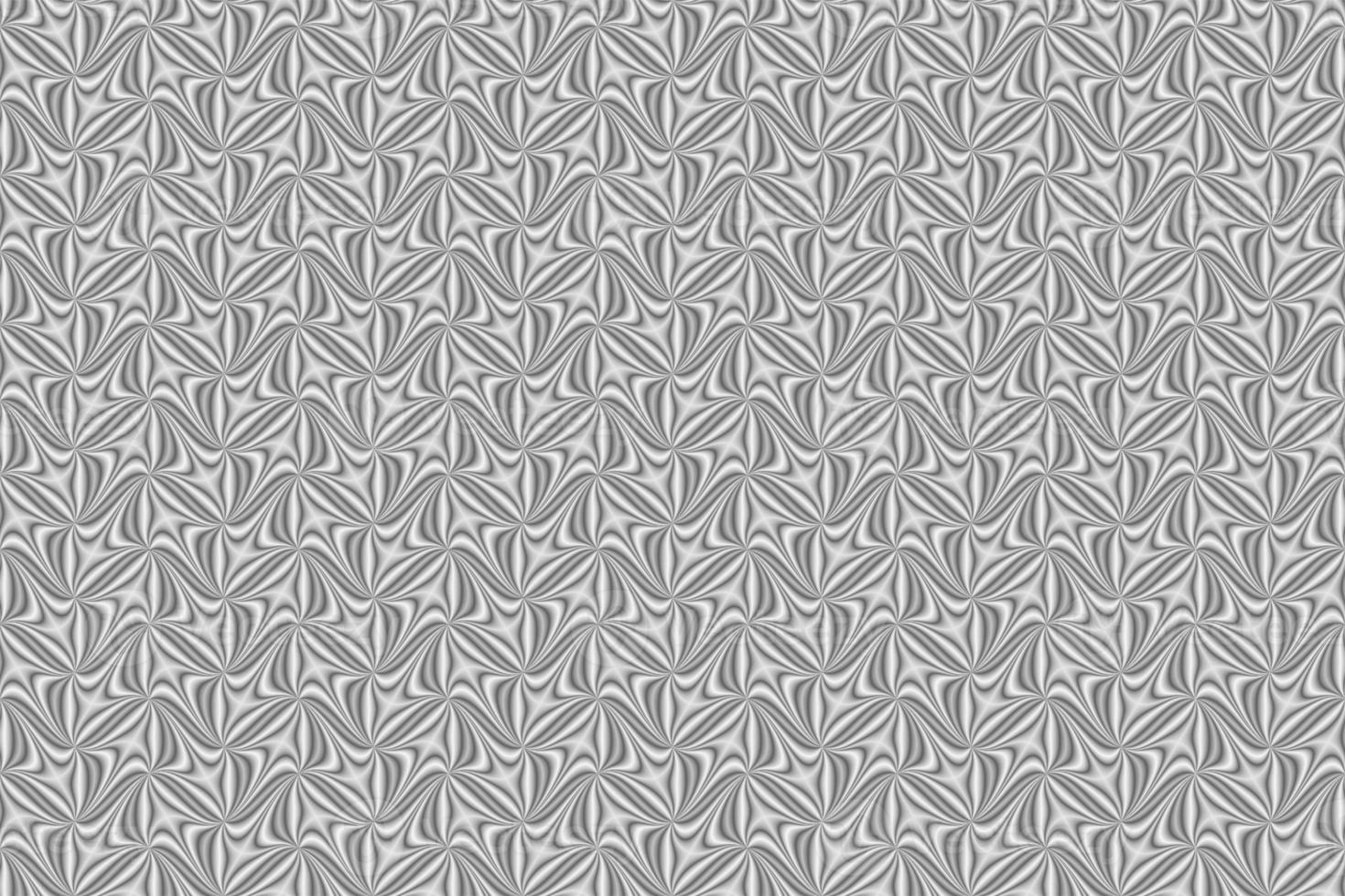 seamless gray symmetrical abstract pattern on white background, texture, design photo