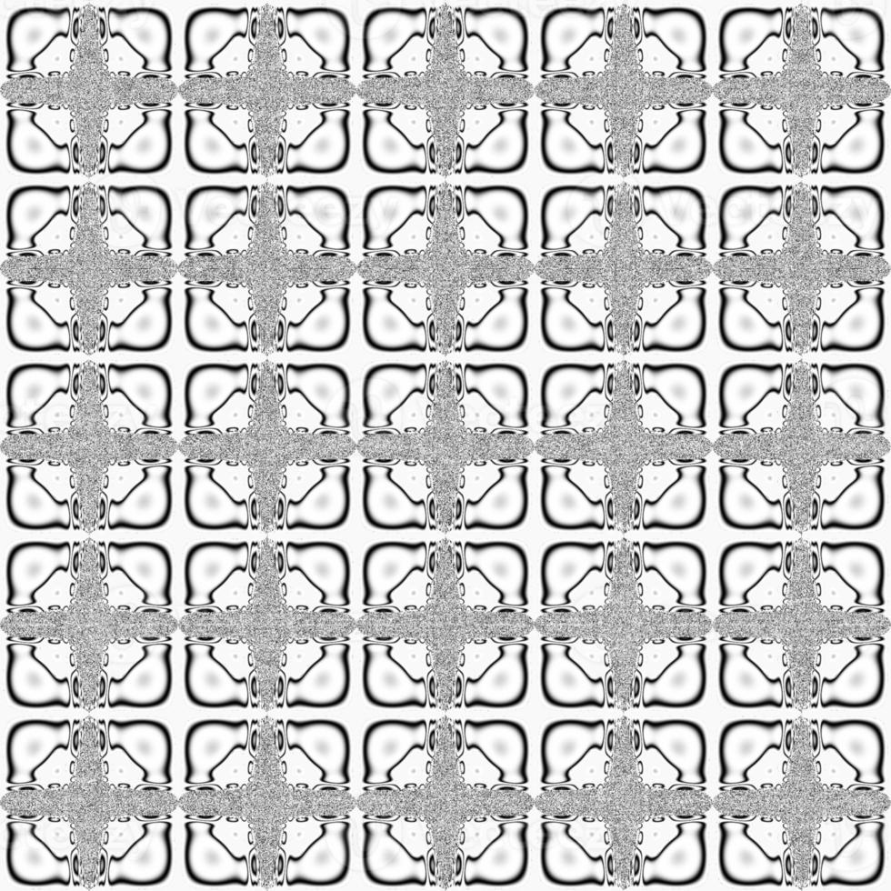 geometric seamless symmetrical monochrome pattern, black drawing on a light background, tile, texture, design photo