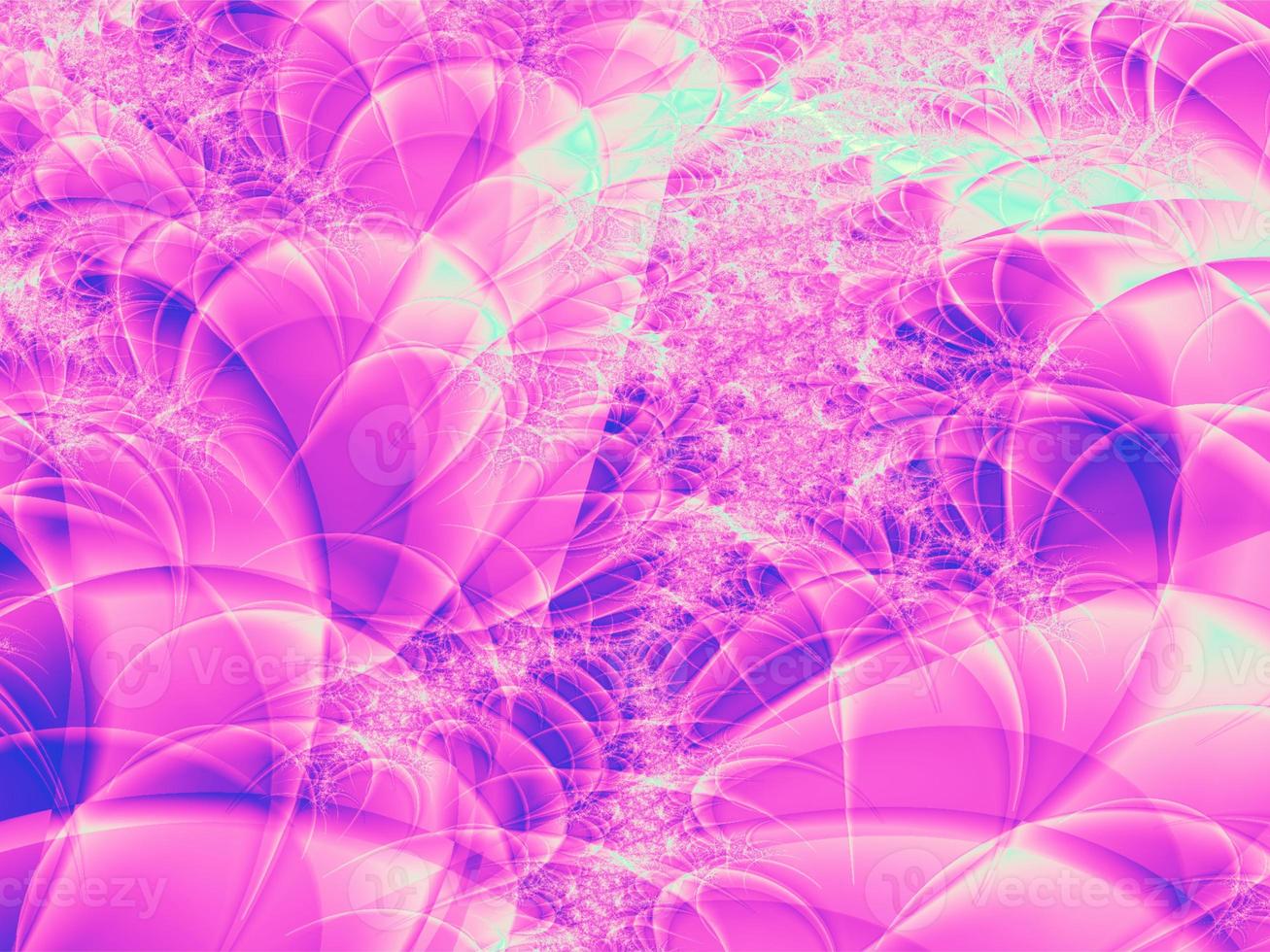 abstract bright blue-pink linear pattern, color graphics, background, design photo