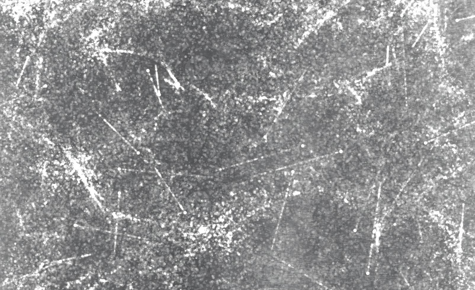 Dark Messy Dust Overlay Distress Background. Easy To Create Abstract Dotted, Scratched, Vintage Effect With Noise And Grain photo