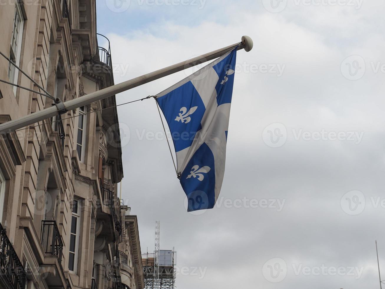 bandera de quebec foto