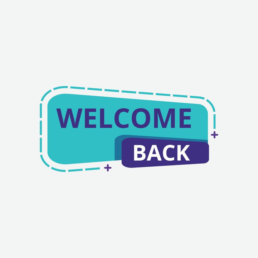 Vector welcome design