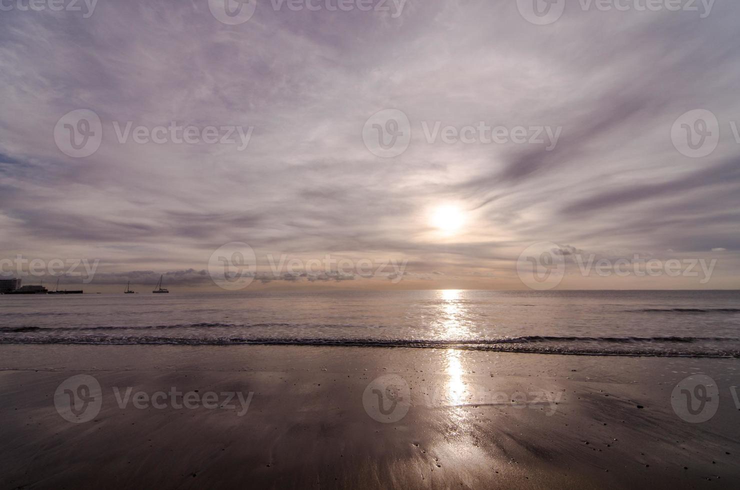 The Atlantic Ocean at the Canary Islands photo