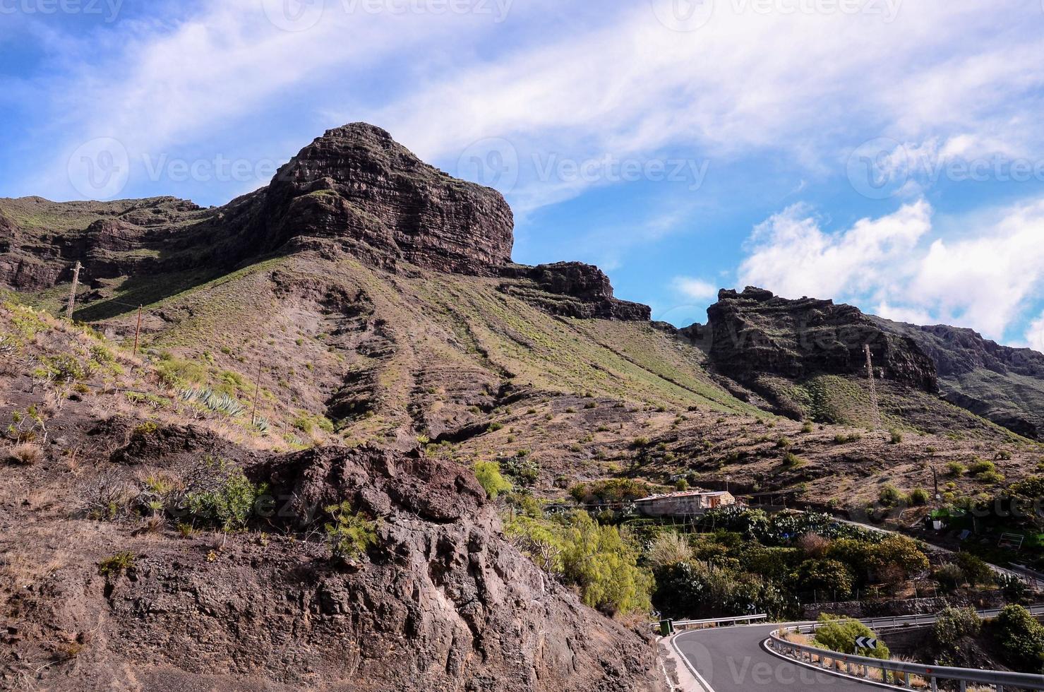 Landscape on the Canary Islands photo