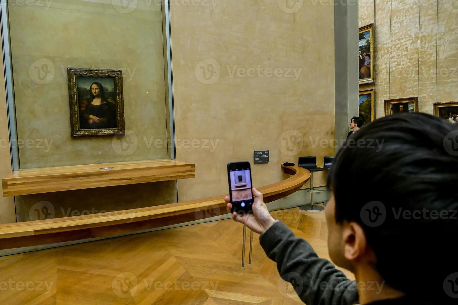 Paris, France, 2022 - Tourists in Paris photo