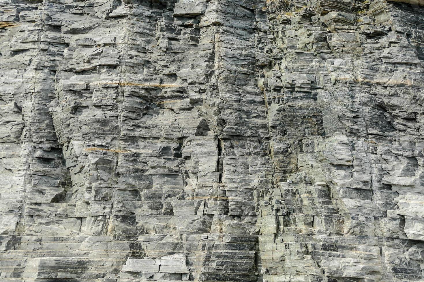 textura de la pared de roca foto