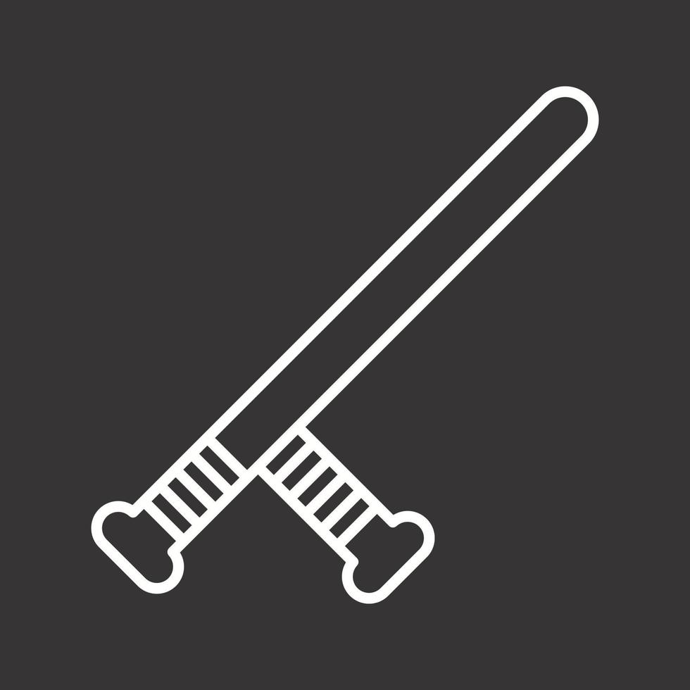 Baton Vector Icon