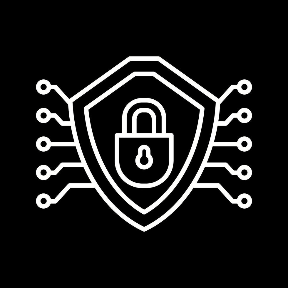 Cyber Security Vector Icon