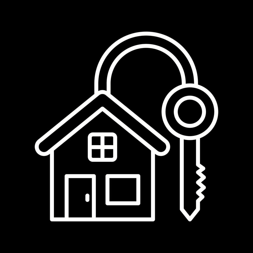 House Key Vector Icon