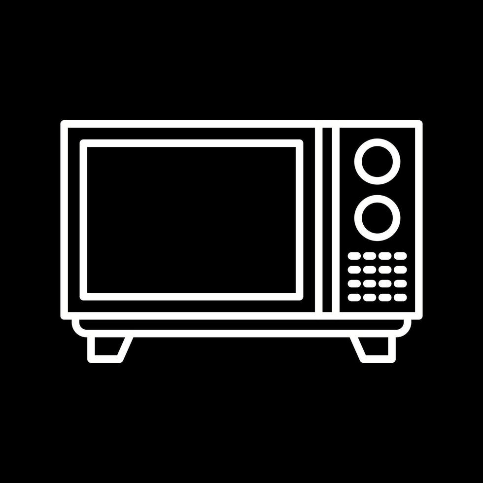 Microwave Vector Icon