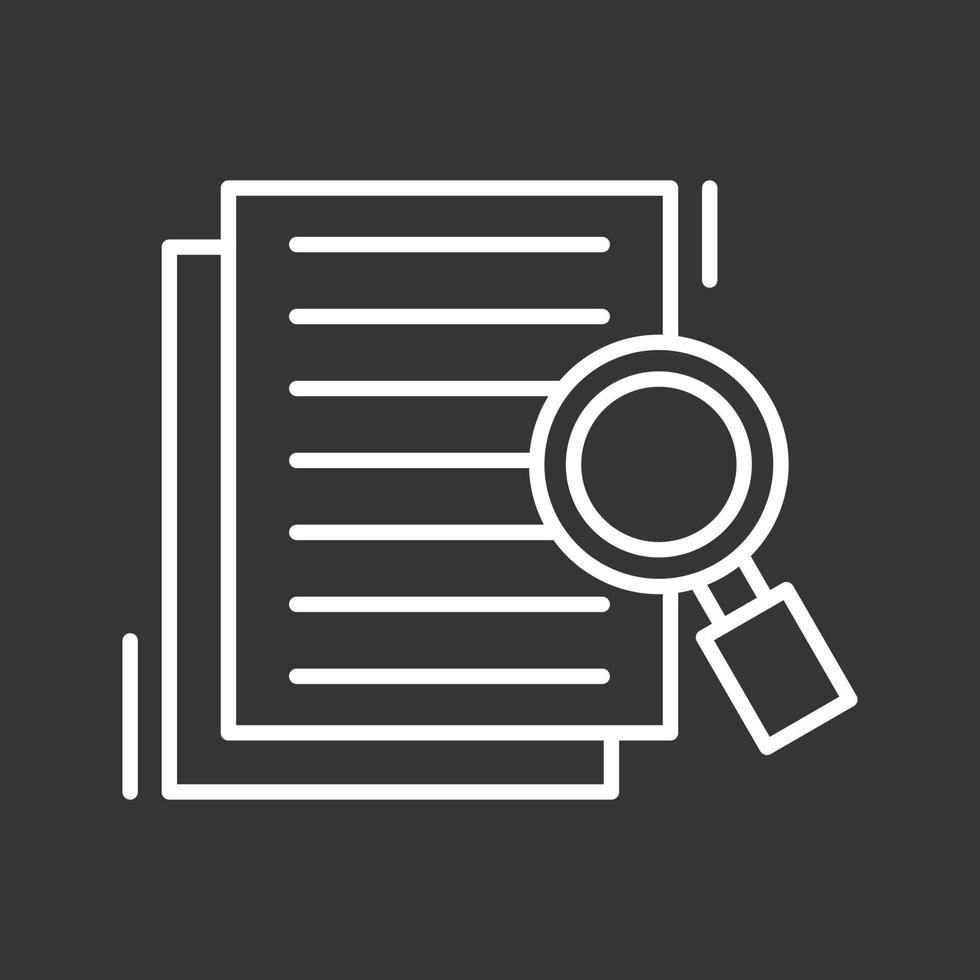 Details Looking Vector Icon
