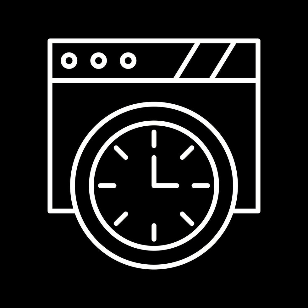 Wall Clock Vector Icon