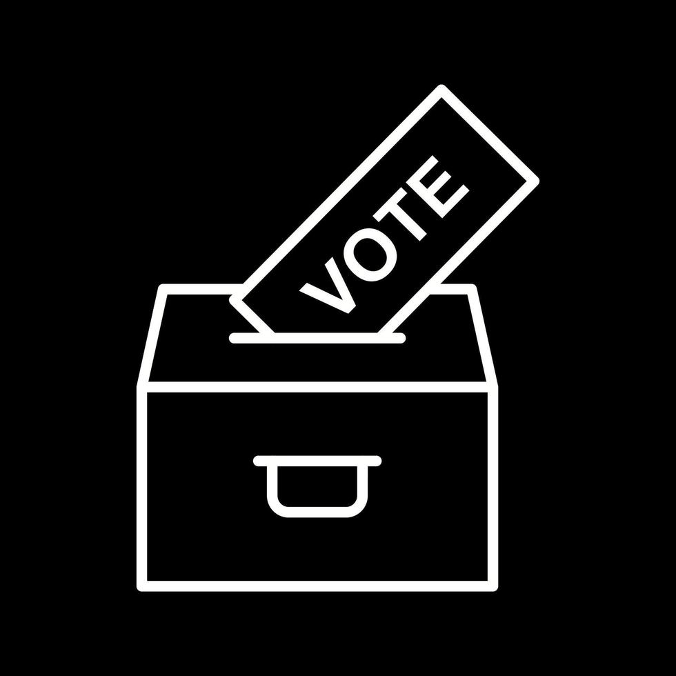 Casting Vote Vector Icon
