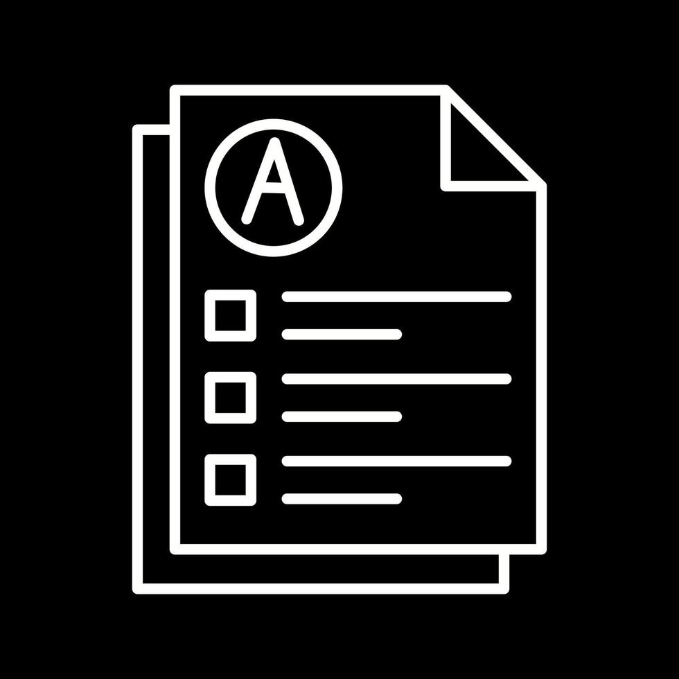Exam Vector Icon