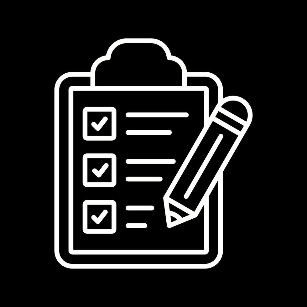 Checklist Vector Icon