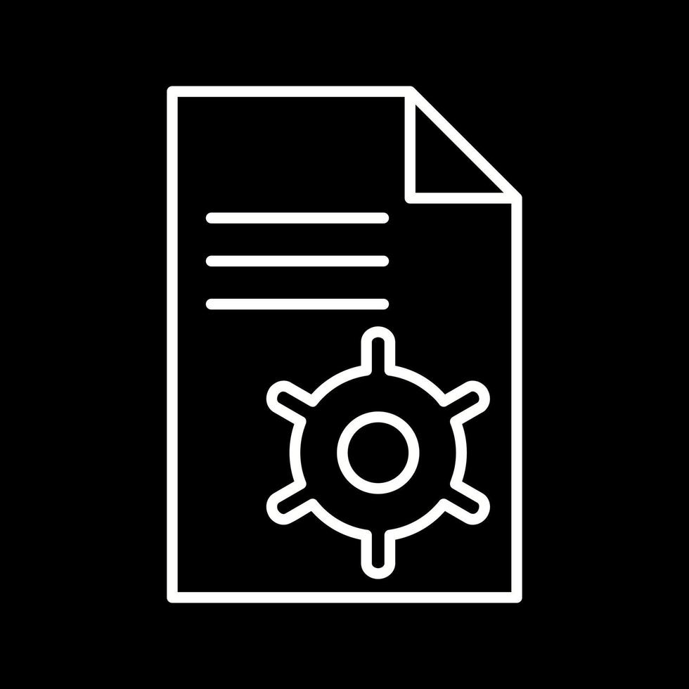 Unique Content Management Vector Icon