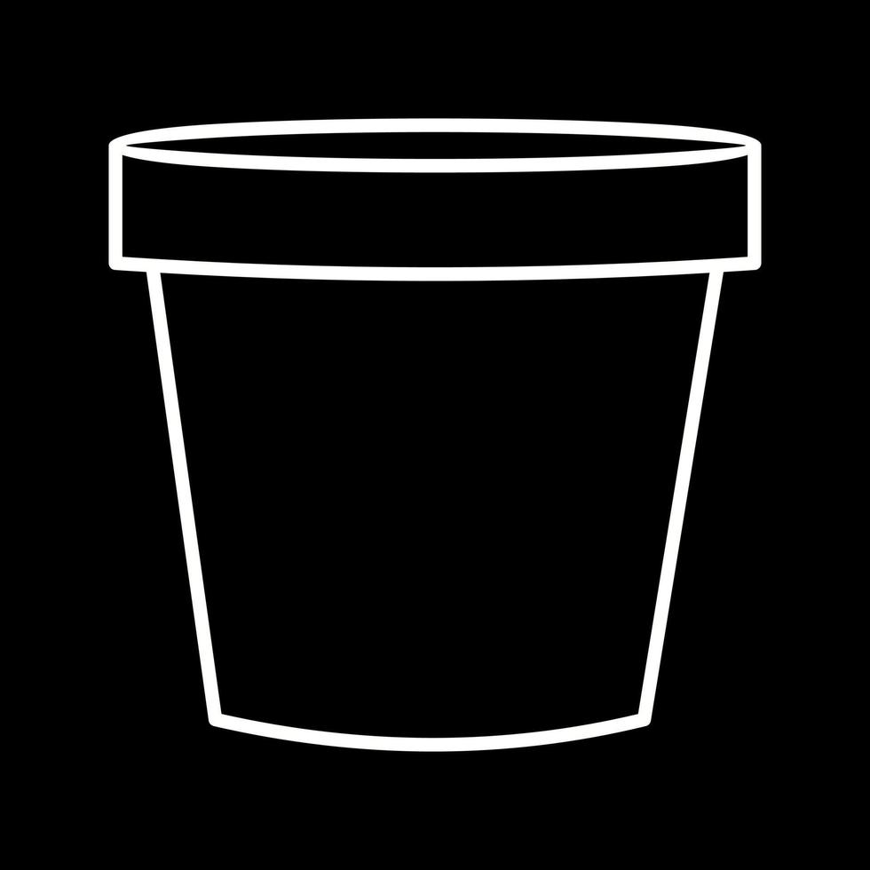 Plant Pot Vector Icon