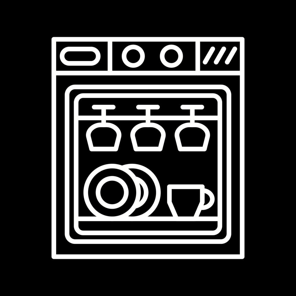 Dishwasher Vector Icon